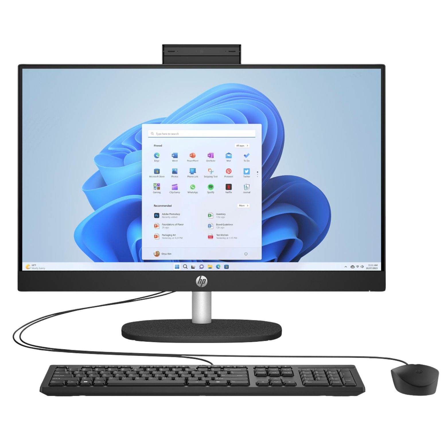 HP 24-CR1000I 23.8" FHD IPS Intel Ultra 5 125U 1.3 GHz 8GB DDR5 512GB SSD W11H