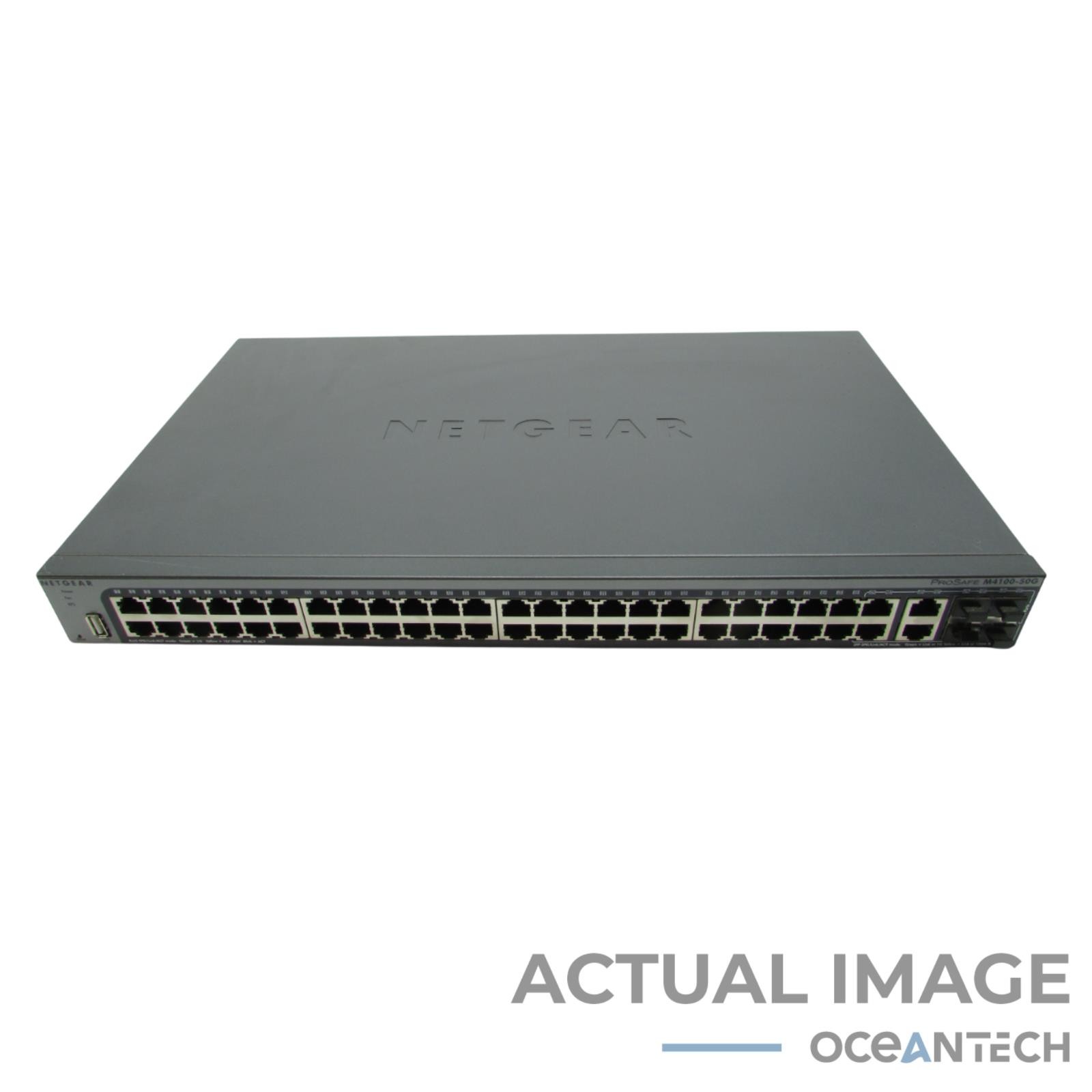 Netgear Prosafe M4100-50G-POE+ 48-Port Gigabit PoE+ Network Switch
