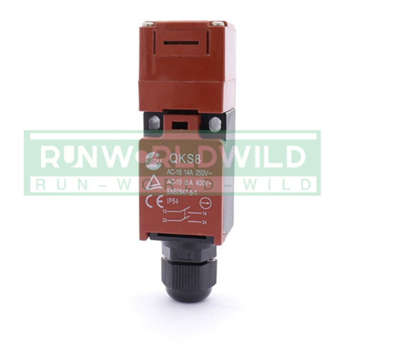 1PC NEW FOR KEDU QKS8 QKS-8 Industrial Safety Door Key Switch