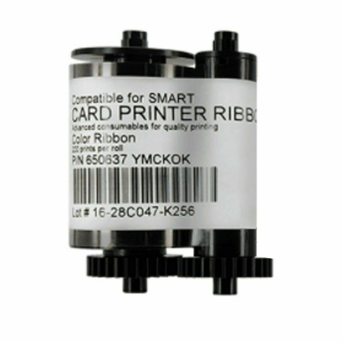New Compatible Ribbon for Smart 30S 50S 50D 50L 650637 YMCKOK ribbon 200 Prints