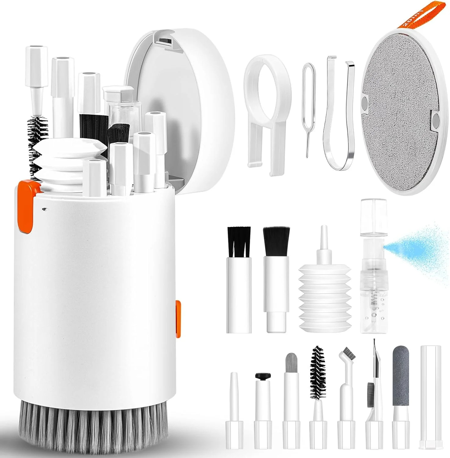 20-in-1 Laptop Phone Screen Cleaner Kit, Computer Keyboard Brush Cleaning Spray