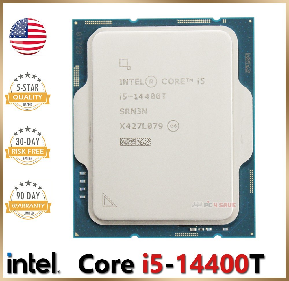 Intel Core i5-14400T CPU SRN3N 4.5GHz Turbo 10-Core LGA-1700 Desktop Processor