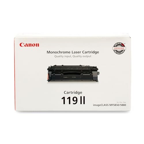 BLACK - CANON GENUINE 119 II BLACK TONER CARTRIDGE COMPATIBLE WITH LBP250 SERIES