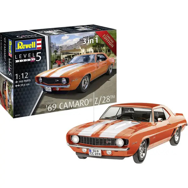 Revell 7727 Model Car in Building Kit 0 69 Camaro® Z/28™ 1:12
