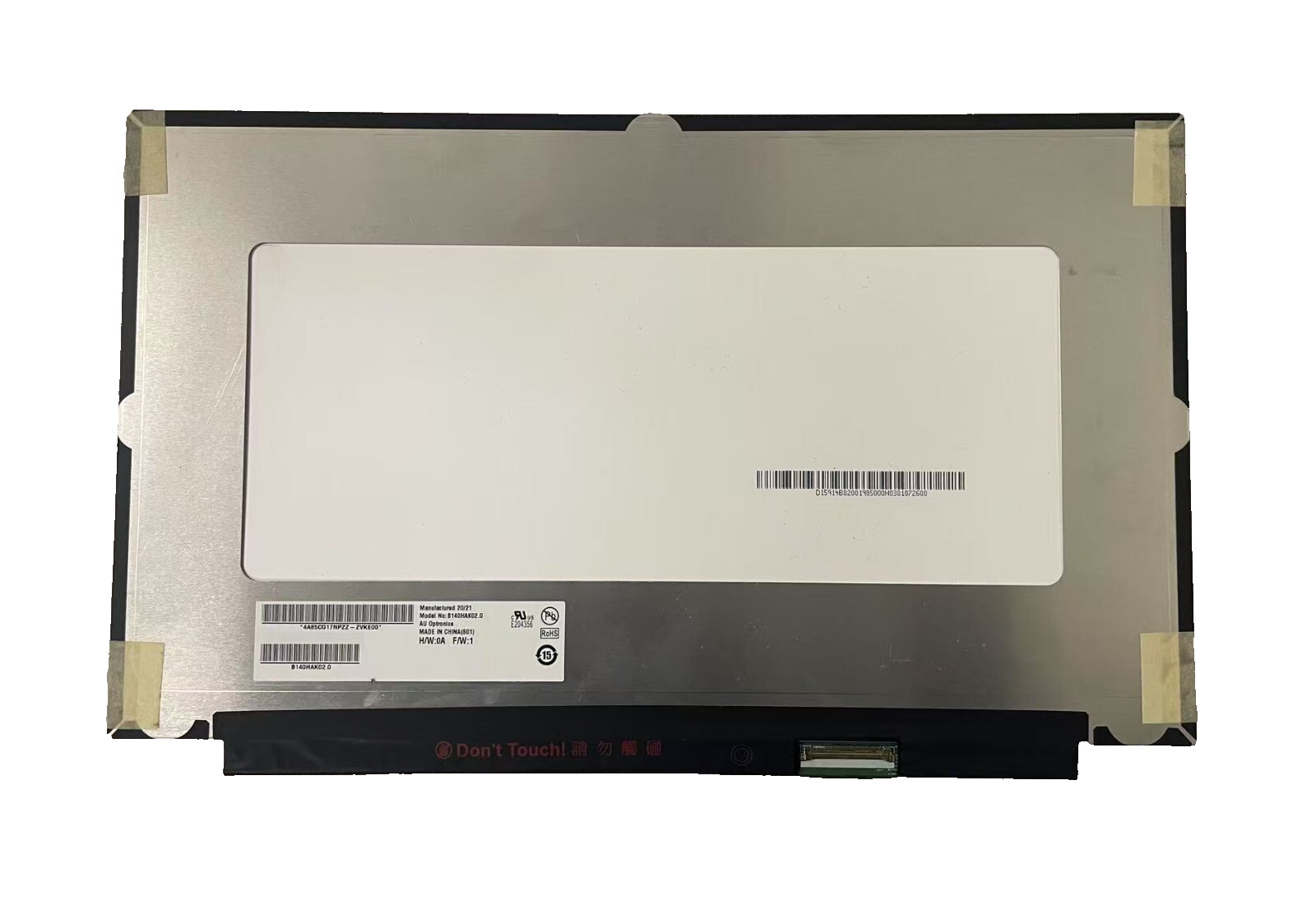 AUO B140HAK02.0 14.0" FHD IPS Laptop LCD Touch Screen Display 40 Pins
