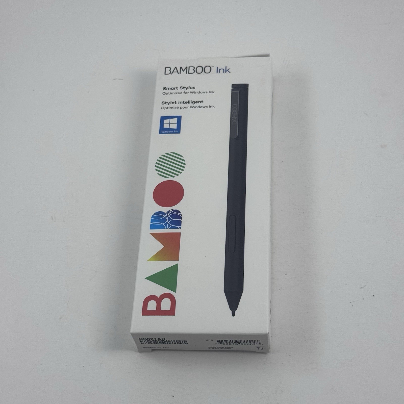 GENUINE Bamboo Ink Smart Stylus - CS321AK Black Tested And Working