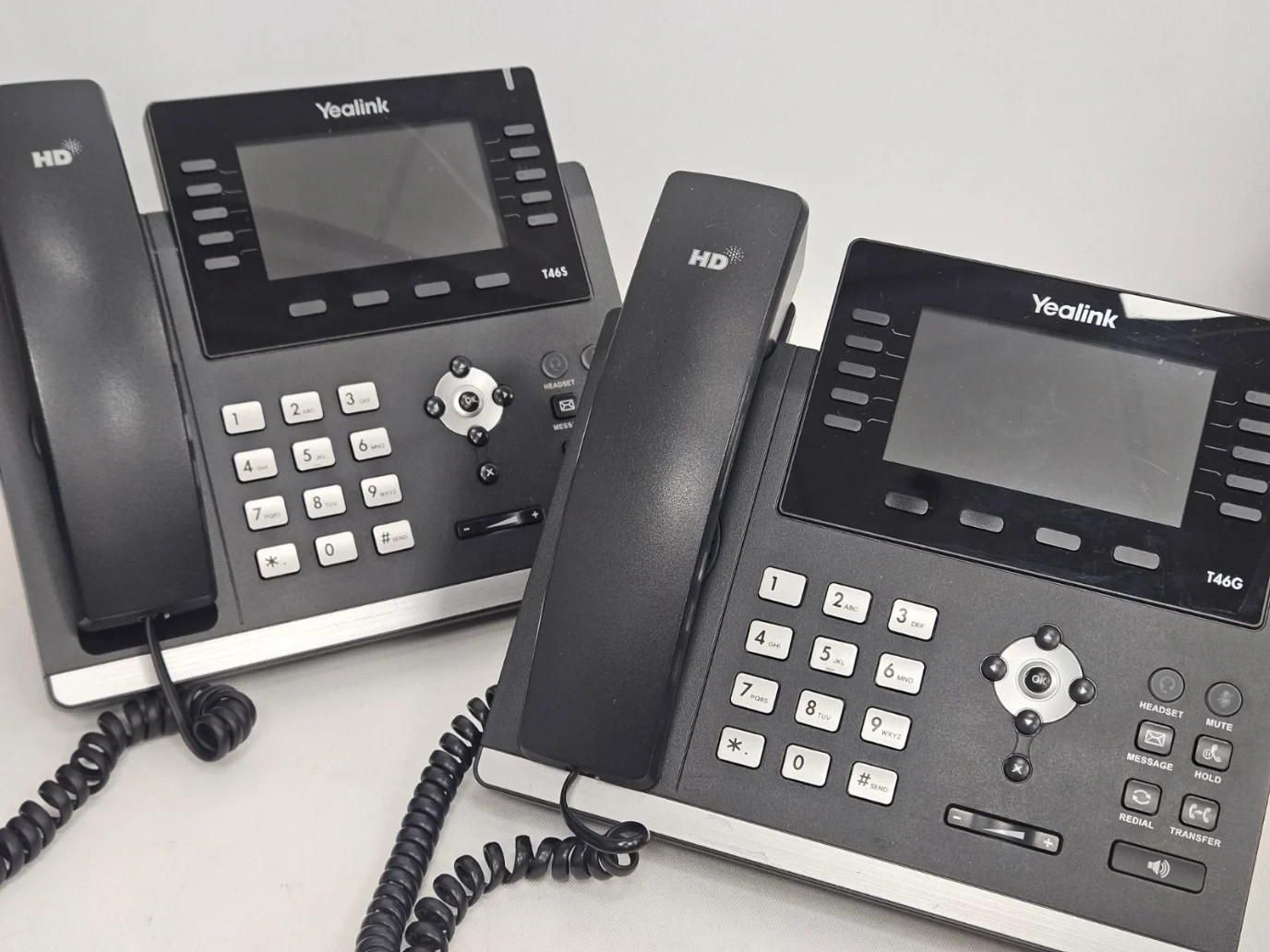 ***GREAT*** MIXED LOT YEALINK SIP-T46G/SIP-T46S ULTRA-ELEGANT GIGABIT IP PHONE