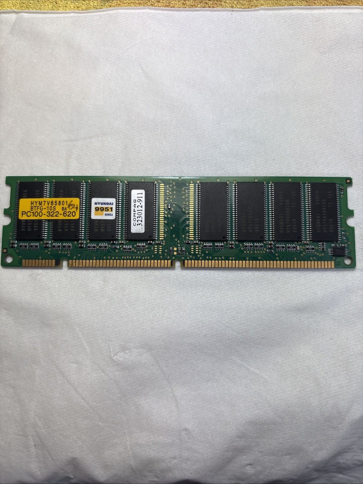 OEM Hyundai 64MB PC100 PC100-322-620 DDR Desktop Memory
