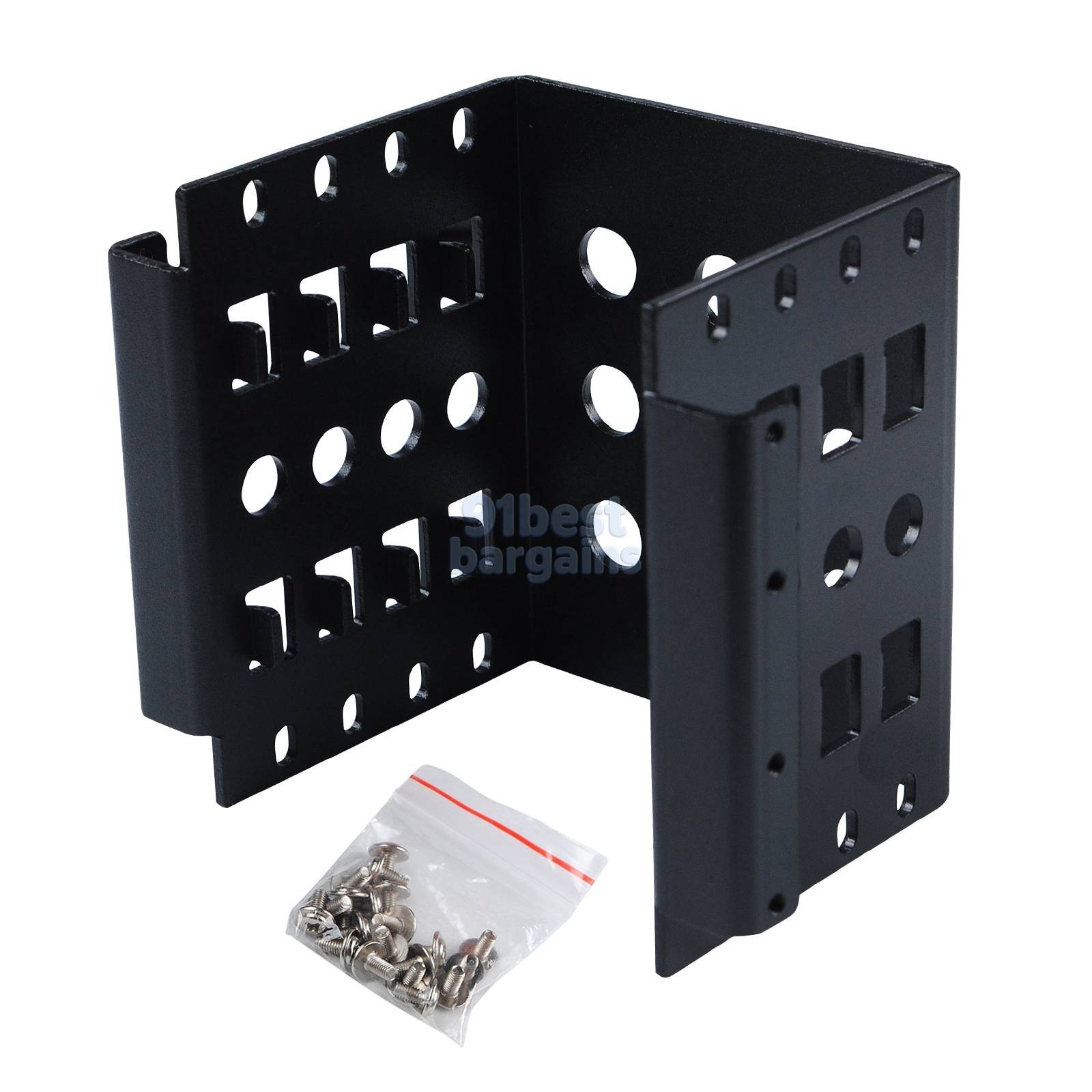 1PC New 4 Bay 2.5" to 3.5" HDD Cage 2.5" Hard Drive Mounting Bracket for Desktop