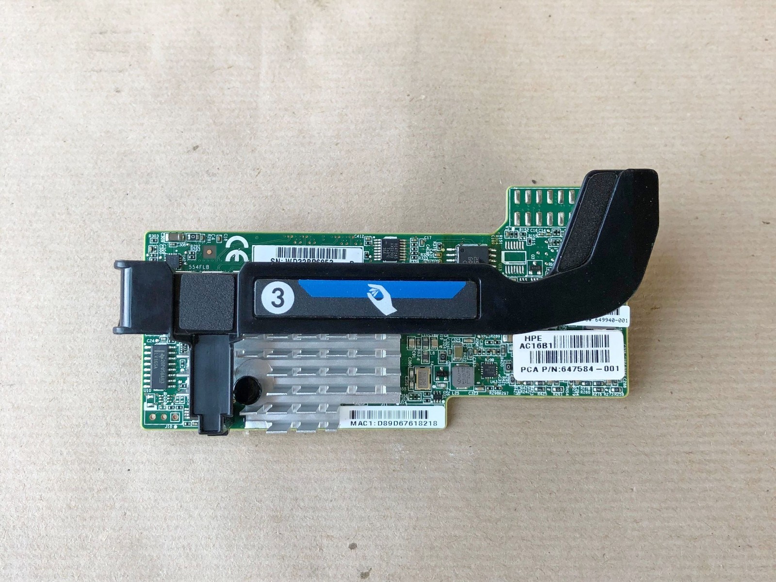 HP 649940-001 HPE FLEXFABRIC 10GB 2-PORT 554FLB ADAPTER
