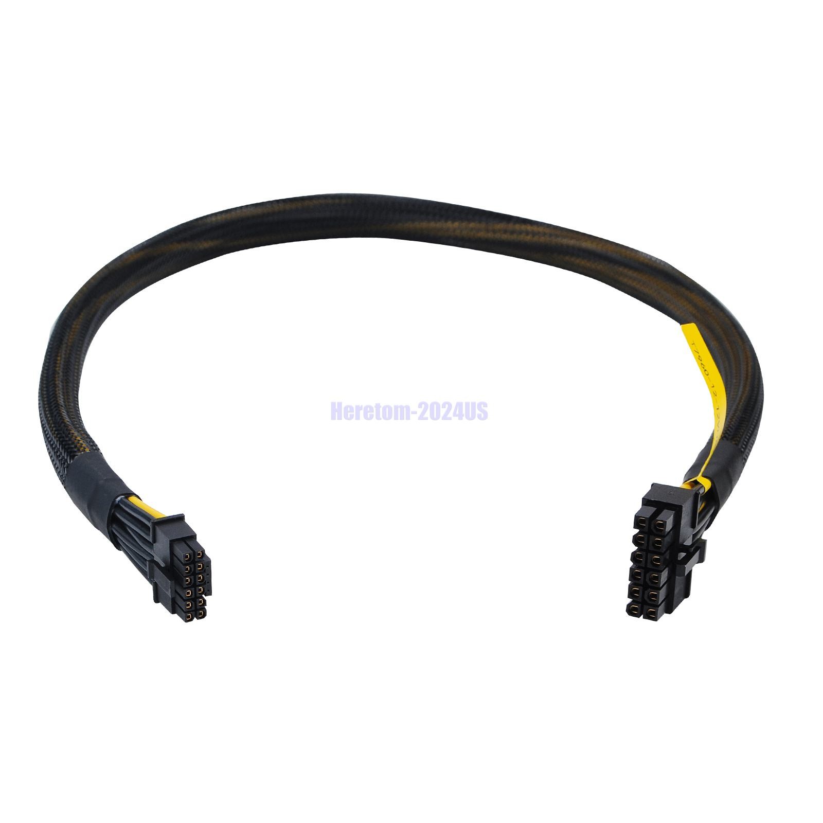 60cm 12VHPWR 12-Pin to 16-Pin Power Cable for Dell T7960 - RTX 4090/4080 Founder