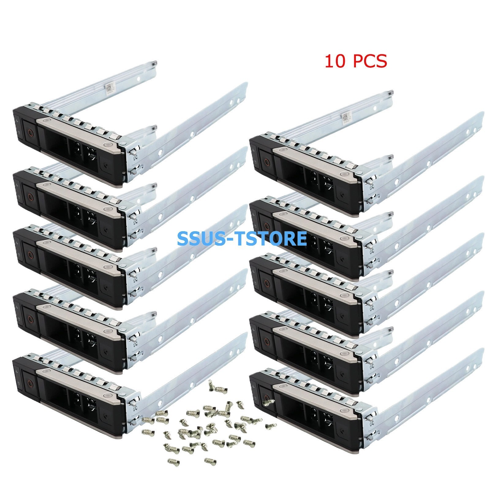 Lot of 10,3.5" Drive Tray Caddy X7K8W 0X7K8W For Dell R540 R640 R740 R740XD