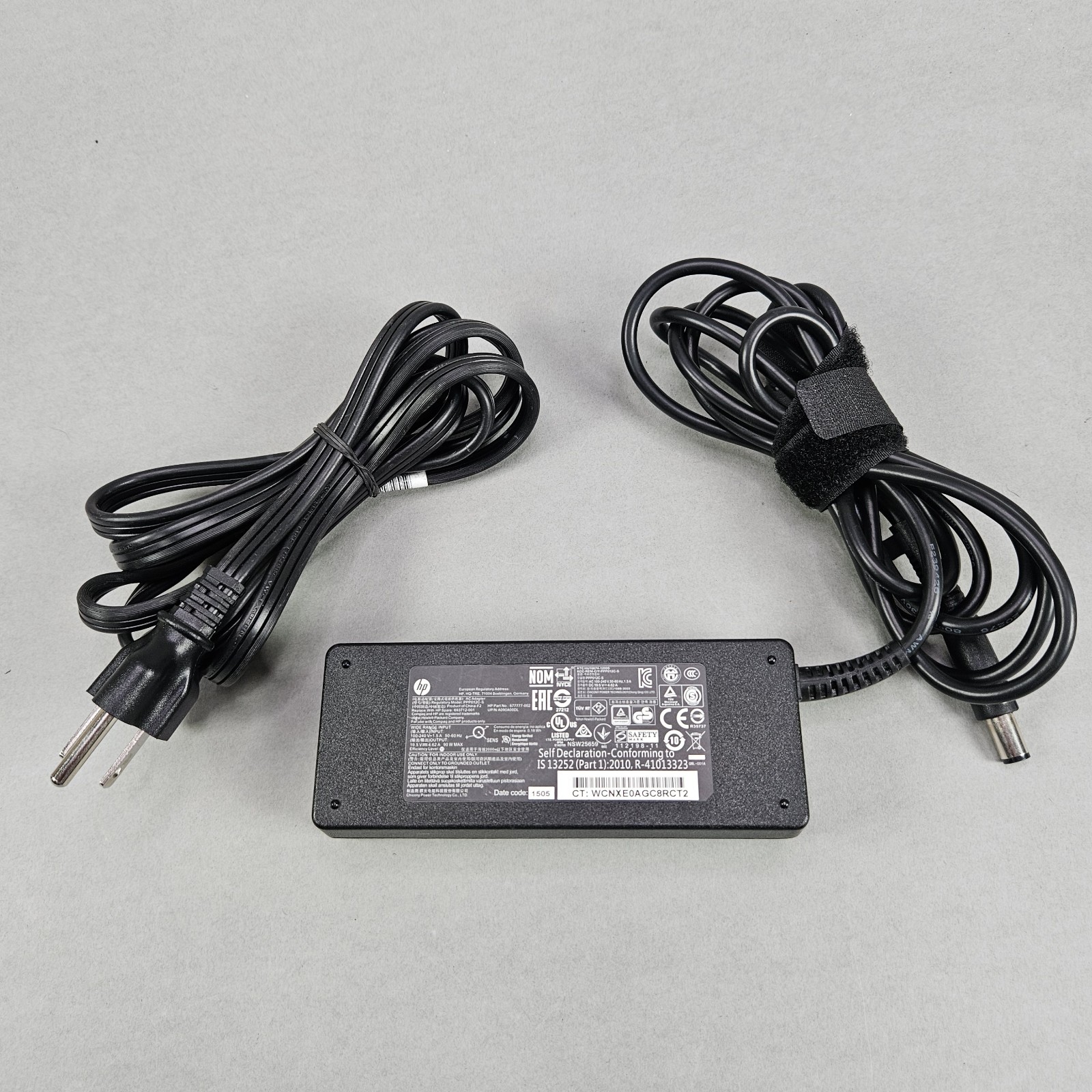 HP PPP012C-S 19.5V 4.62A 90W Genuine Original AC Power Adapter Charger