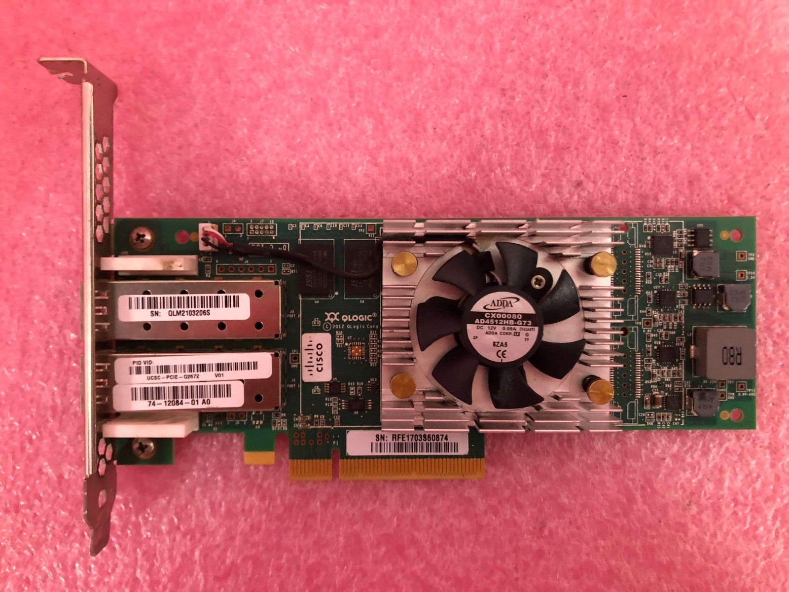 Strong-IT Cisco UCSC-PCIE-Q2672 Qlogic QLE2672-CSC 16Gb Fibre Channel HBA SR Opt