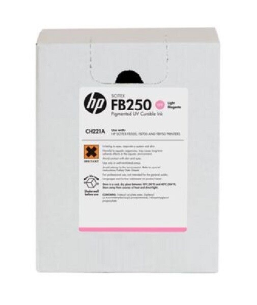 Genuine HP Scitex FB250 FB500 FB700 FB950 / CH221A LIGHT MAGENTA 3L INK Ink