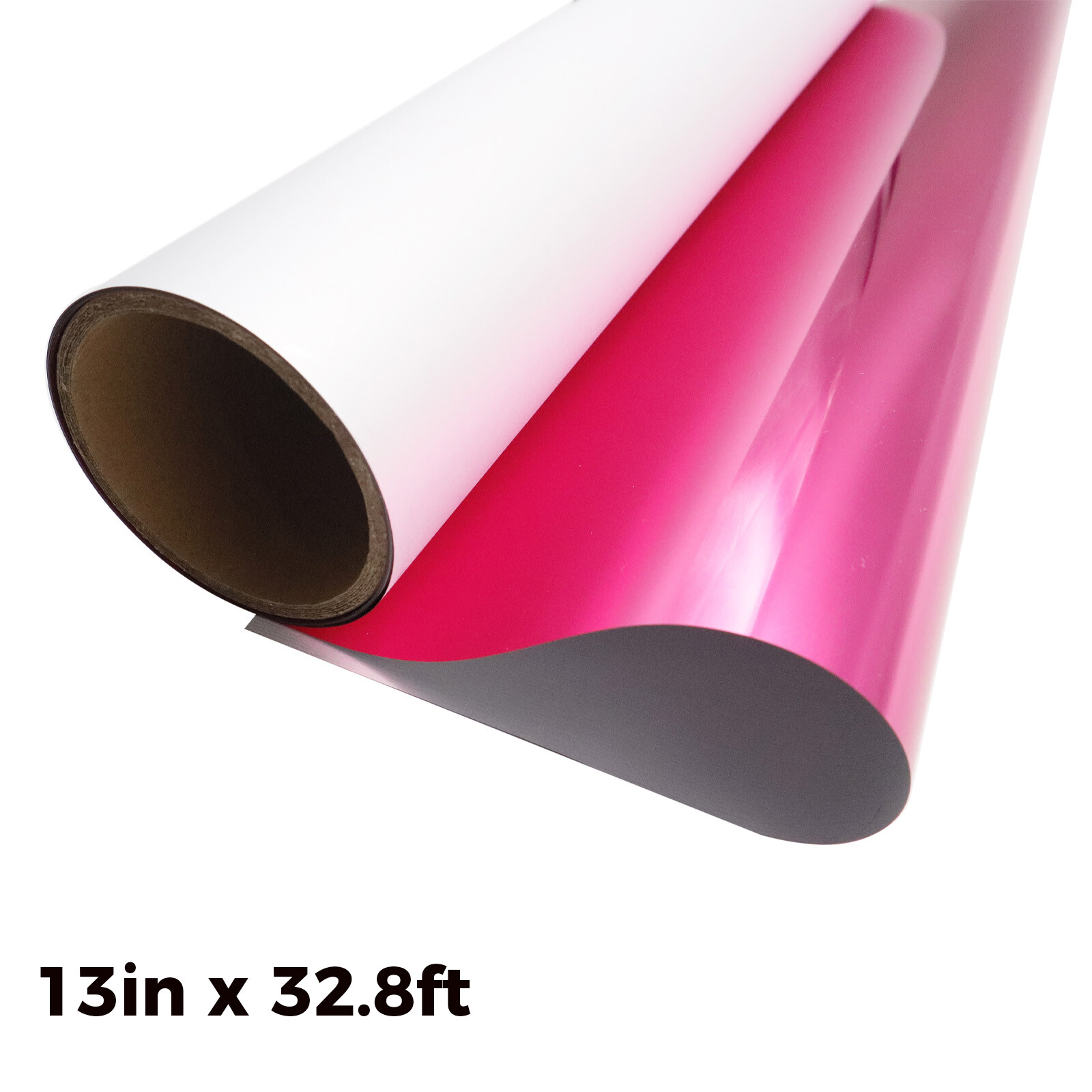 Wholesale Cold Peel 13in x 32.8ft / 13in x 164ft DTF Hot Pink Film Roll