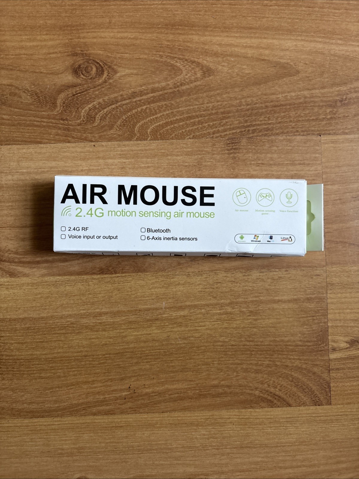 Wireless Air Mouse – 2.4GHz Remote with Motion Sensing