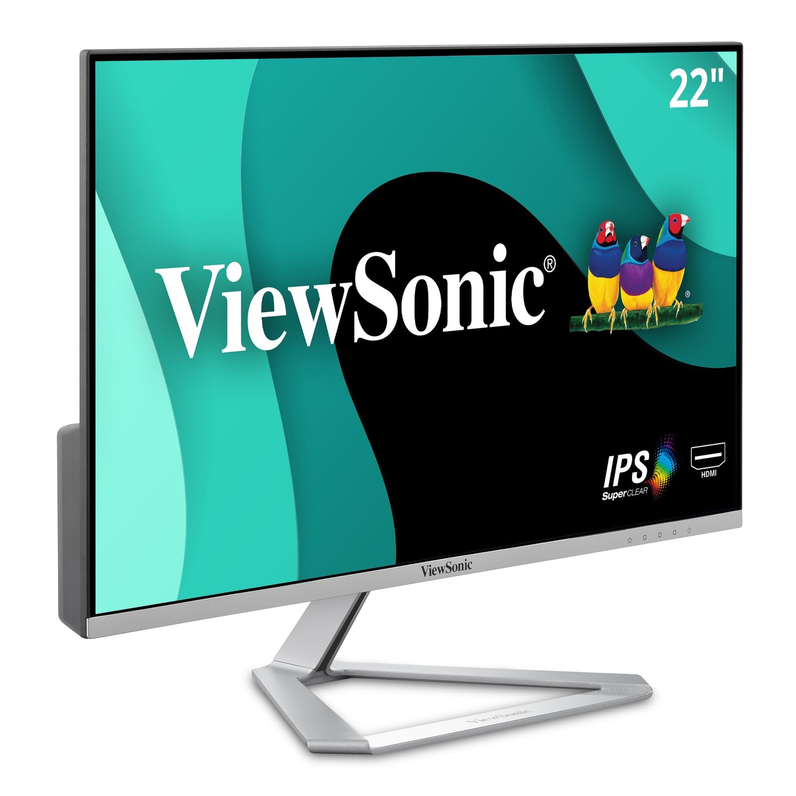 ViewSonic VX2276-SMHD 22" 1080p IPS Monitor Ultra-Thin Bezels Eye Care