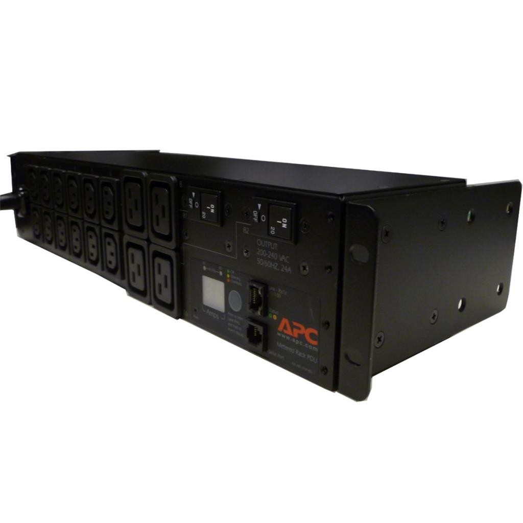 APC AP7811 Metered Server Rack 2U PDU 19" Rackmount 30a 208v AI Data Racks Power