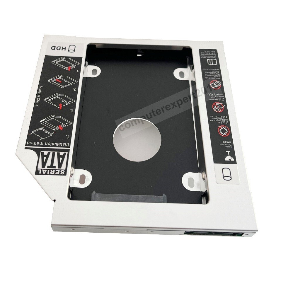 2nd HD SSD SATA Hard Drive Caddy for Dell Inspiron 15R SE 7520 N5010 N5110 M5010