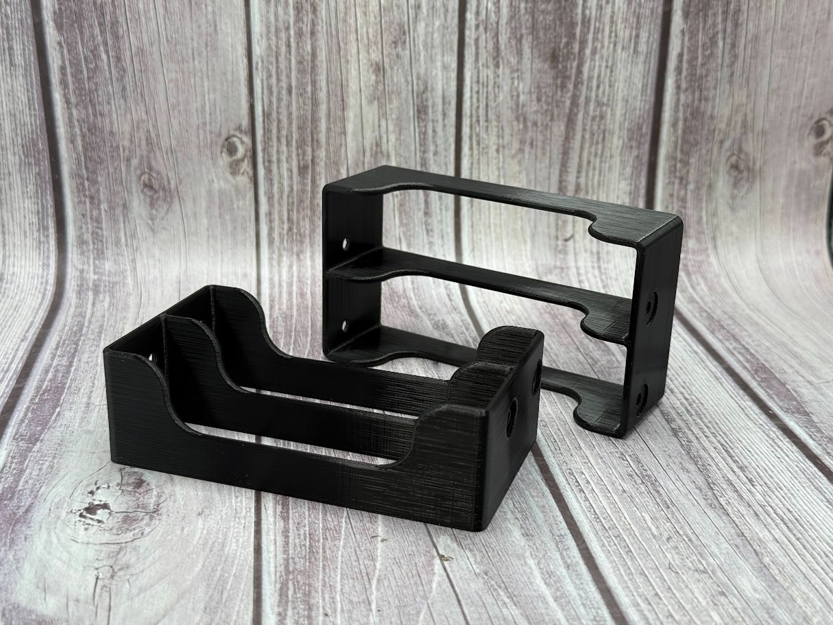 Set of 2 - 2/4/6 Bay 3.5in HDD Hard Drive Rack Cage Holder for External NAS