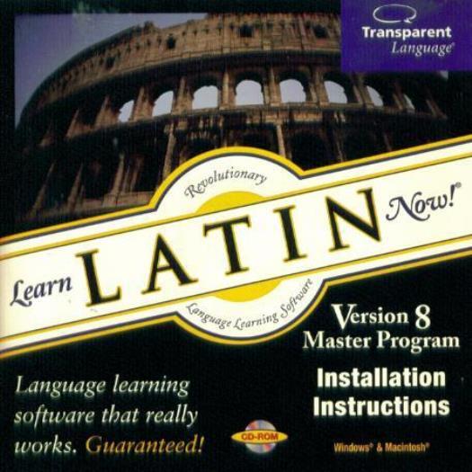 Learn Latin Now 8.0 PC CD ancient language, vocabulary speech learning SEALED