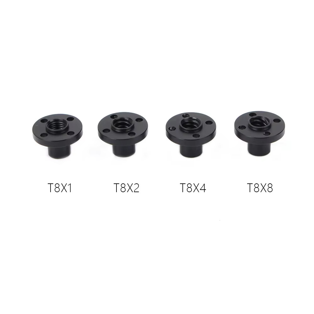 1/2/3Pcs 3D Printer Z Axis Trapezoid Motor Screw Nuts T8 Nut Trapezoidal Screw N