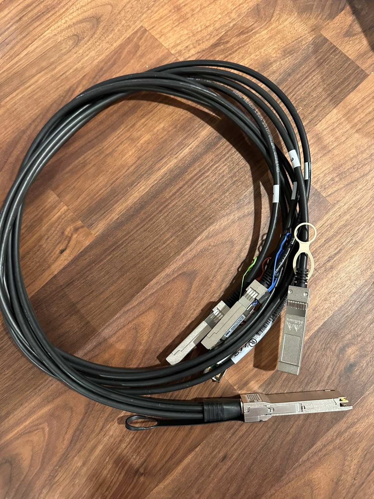 Mellanox DAC Splitter Cable Ethernet 100GbE to 4x25GbE MCP7F00 (LOT OF 2)