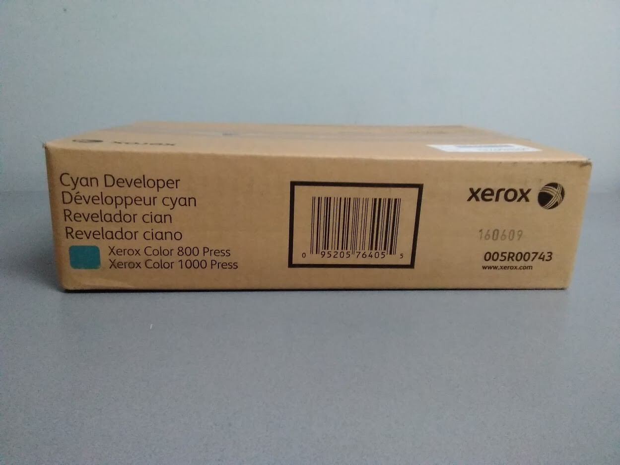 Xerox 005R00743 Cyan Developer for Color 800 Press