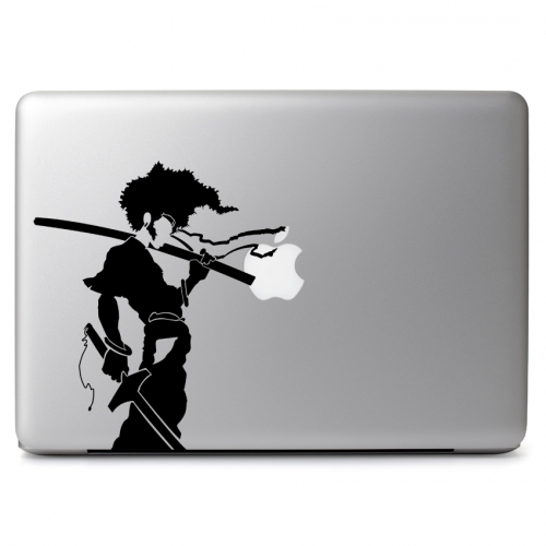 Afro Samurai Vinyl Decal Sticker for Macbook Laptop Car Window SUV Wall Room Art