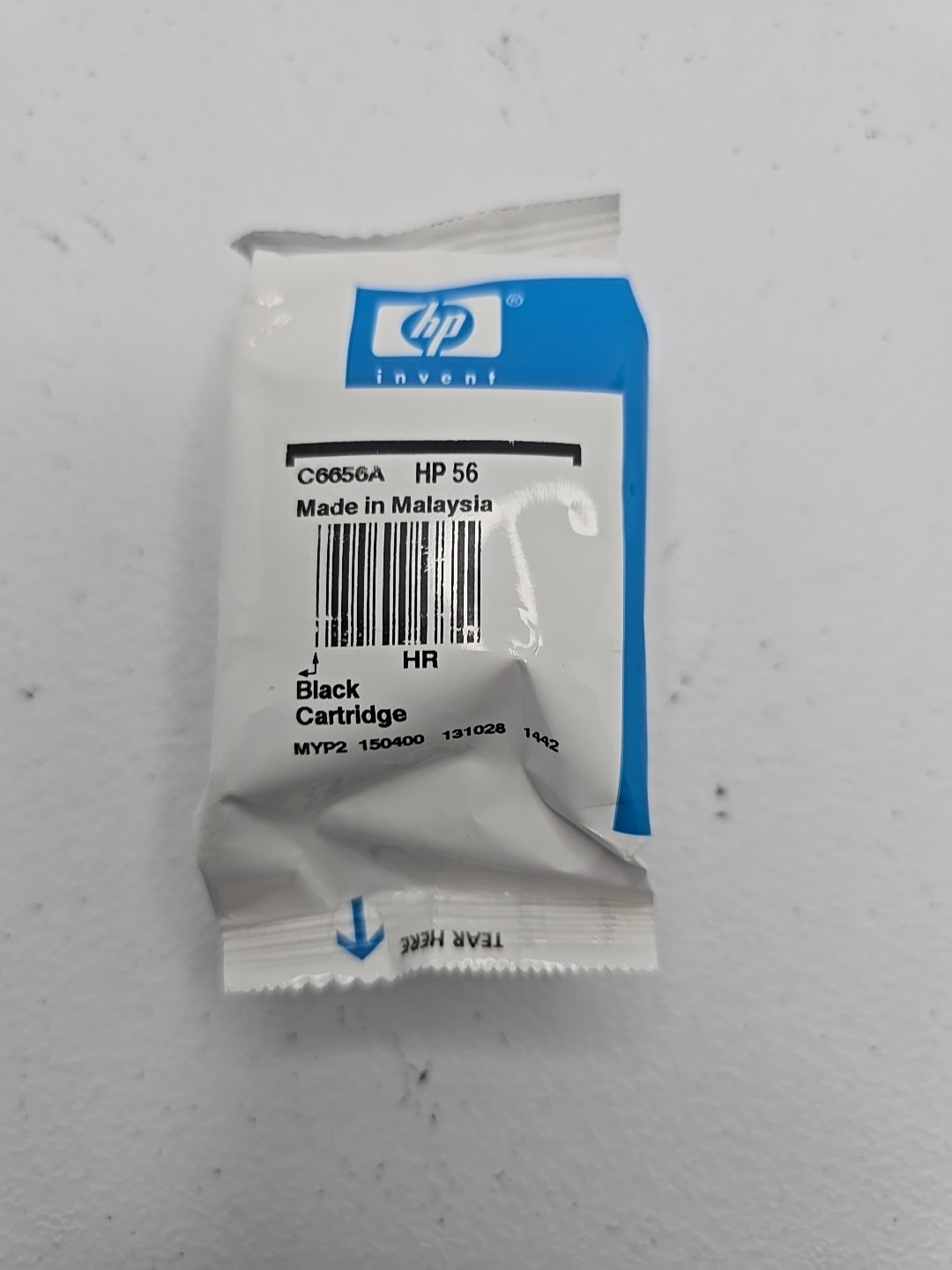 Genuine HP 56 C6656A Black Ink Cartridges Sealed No Box exp 3/2015