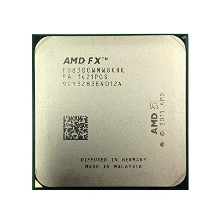 AMD FX-8300 FD8300WMW8KHK CPU Processor 3.3GHz Max 4.2GHz 8 Core Socket AM3+