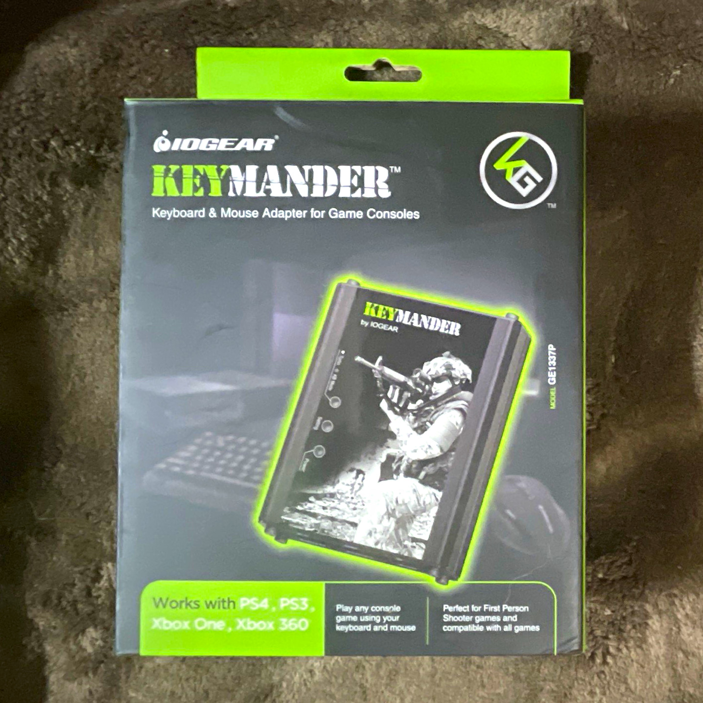 Gear Head Keymander Keyboard & Mouse Adapter for Game Consoles GE1337P