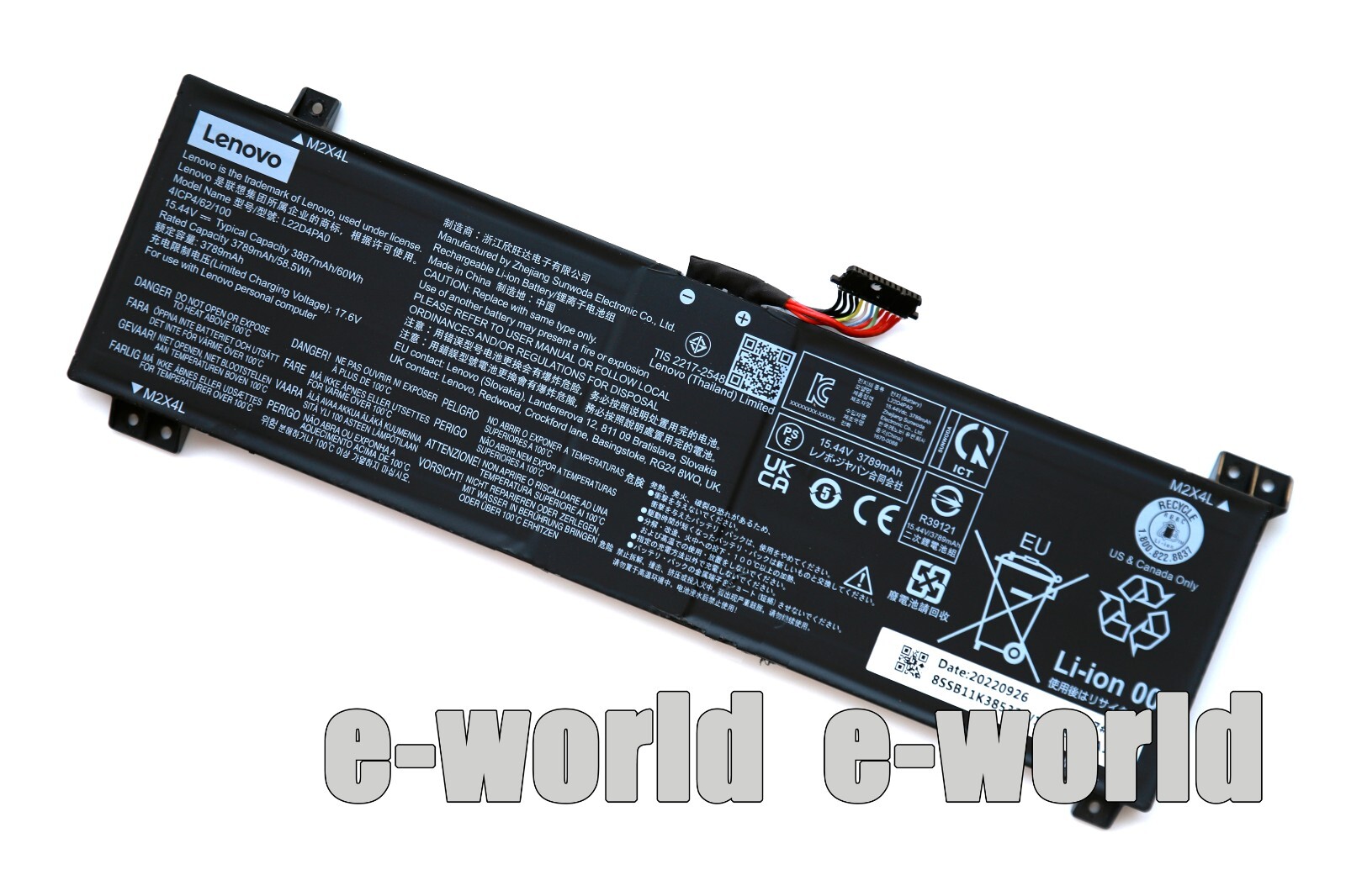 Genuine L22D4PA0 L22L4PA0 L22X4PA0 L22B4PA0 Battery for Lenovo LOQ 15IRH8 15APH8