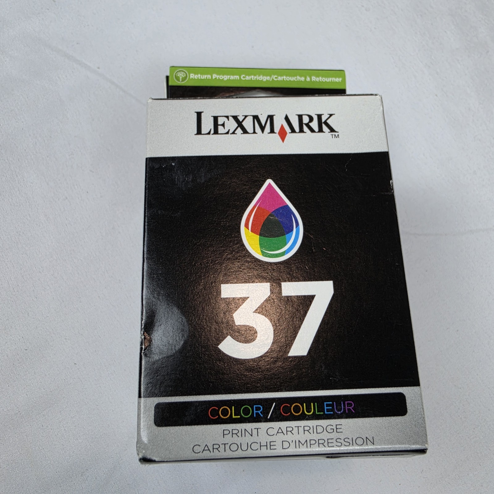 Genuine Lexmark 36 37 Ink Cartridge Combo Pack Black Color OEM Sealed Set