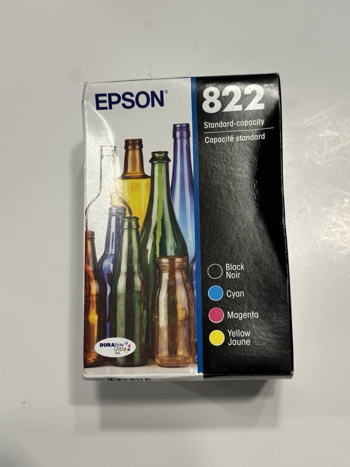 Genuine Epson 822 Ink Cartridges Black Cyan Magenta Yellow 4 Pack Exp 3/2029
