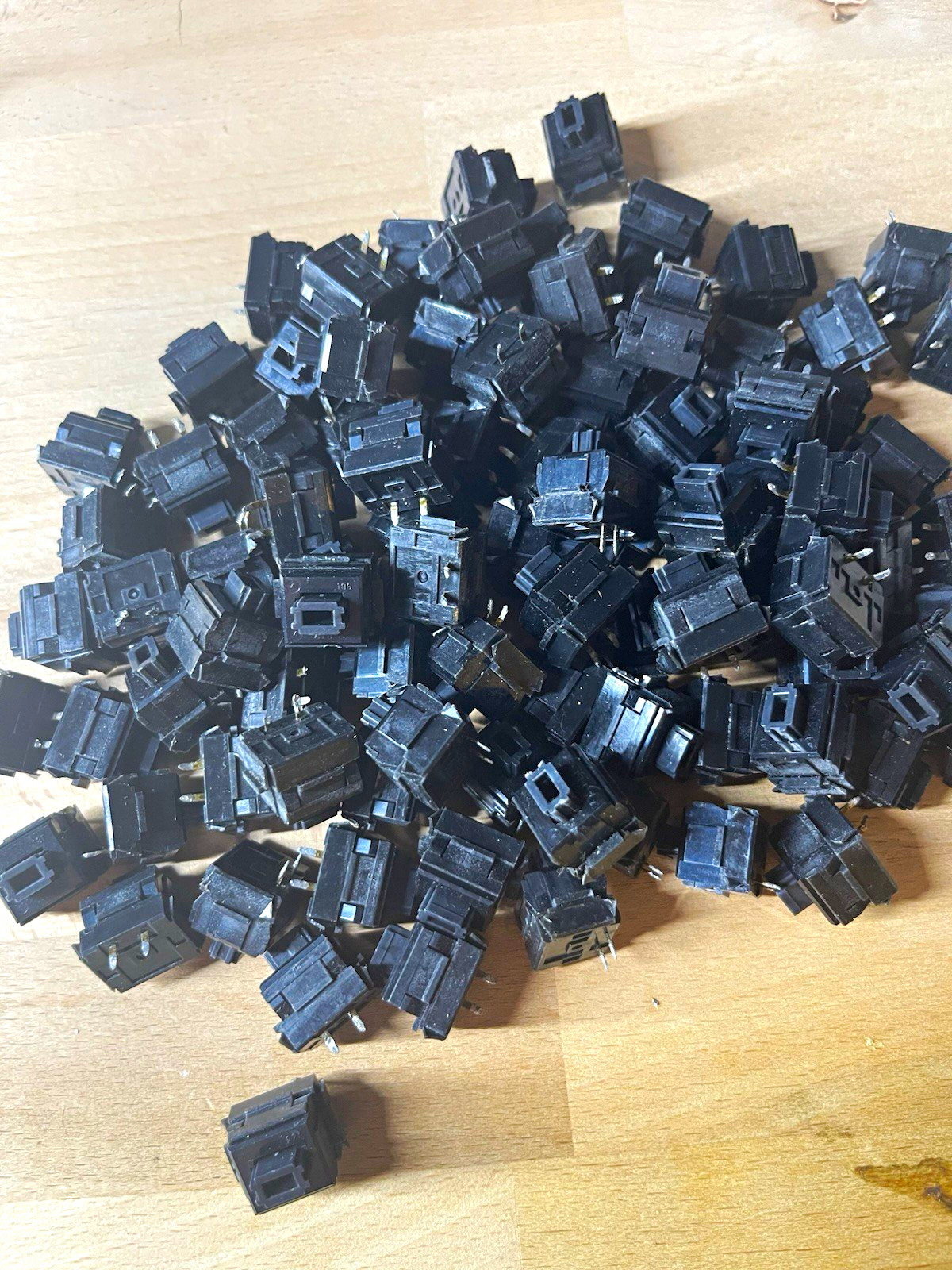 Alps SKCM Black Switches (91 QTY)