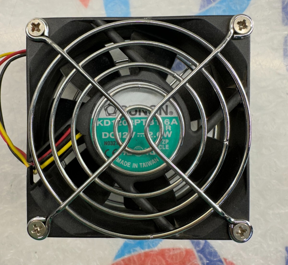 1PCS SUNON KD1208PTB1-6A 8025 8CM Chassis Fan 12V 2.6W