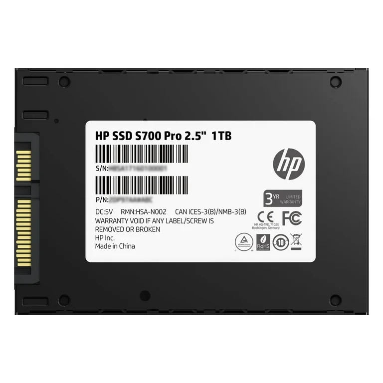 HP Solid State 1TB Laptop S700 2.5" SATA SSD Drive