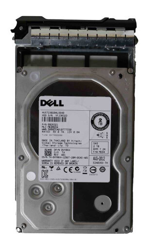 Dell 2TB 6G 7.2K 3.5" SAS VYRKH 0VYRKH HDD Hard Drive