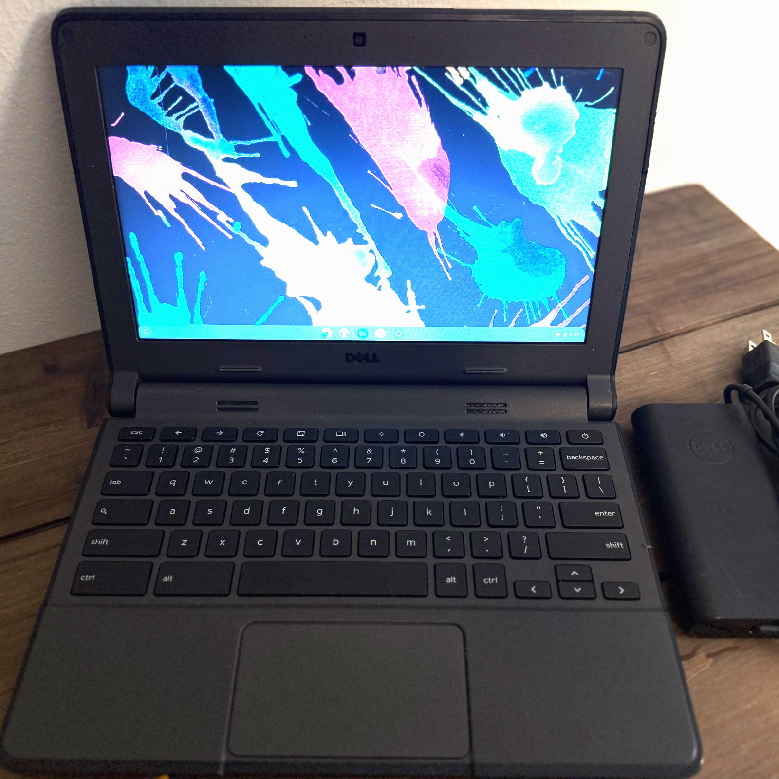 Dell Chromebook 11 P22T Celeron N2840 2.16GHz 4GB RAM/16GB SSD, 90W Charger, #28