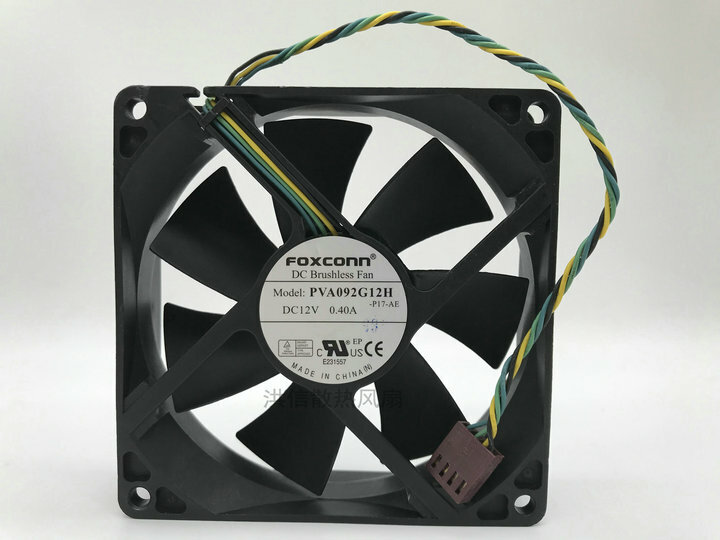 New Foxconn Dell PVA092G12H  Fan 12V 0.4A 4Pin 90x 90 x 25mm