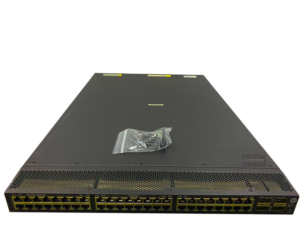 JG336A I HPE 5900AF-48XGT-4QSFP+ Switch + Dual Power + Fans JG553A JC680A