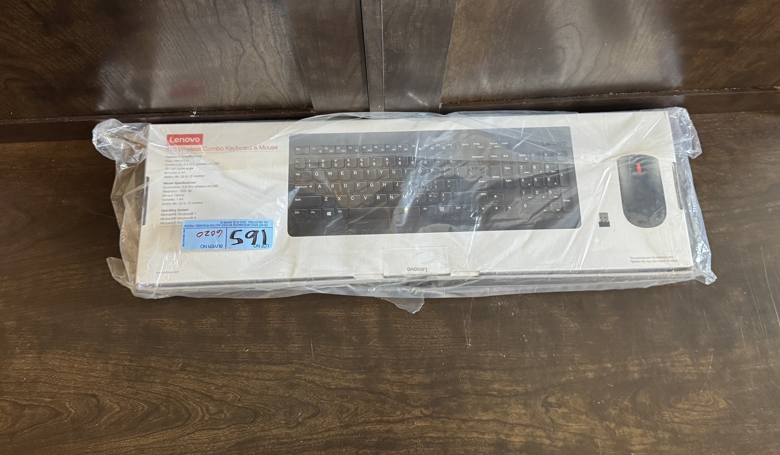 Lenovo 510 (GX30N81775) Wireless Keyboard & Mouse Combo Set