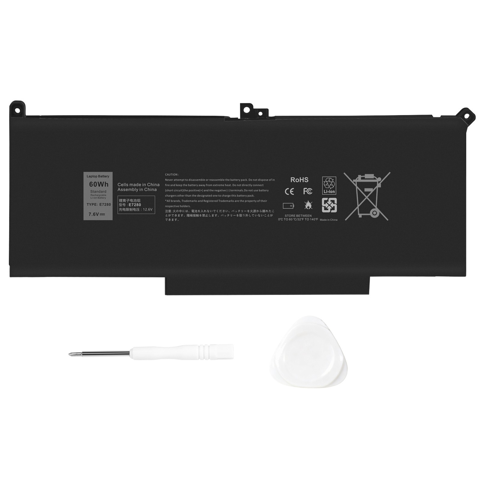 ✅F3YGT Laptop Battery for DELL Latitude 7480 7490 7280 7290 7380 7390 /DJ1J0 NEW