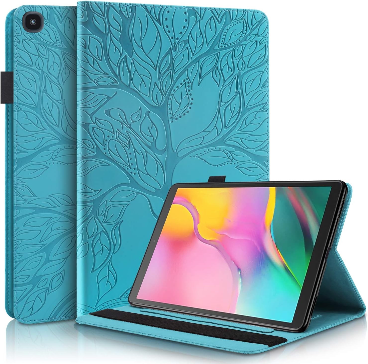 Case for Samsung Galaxy Tab A 10.1 2019, Premium Slim PU Leather Stand Folio Cov