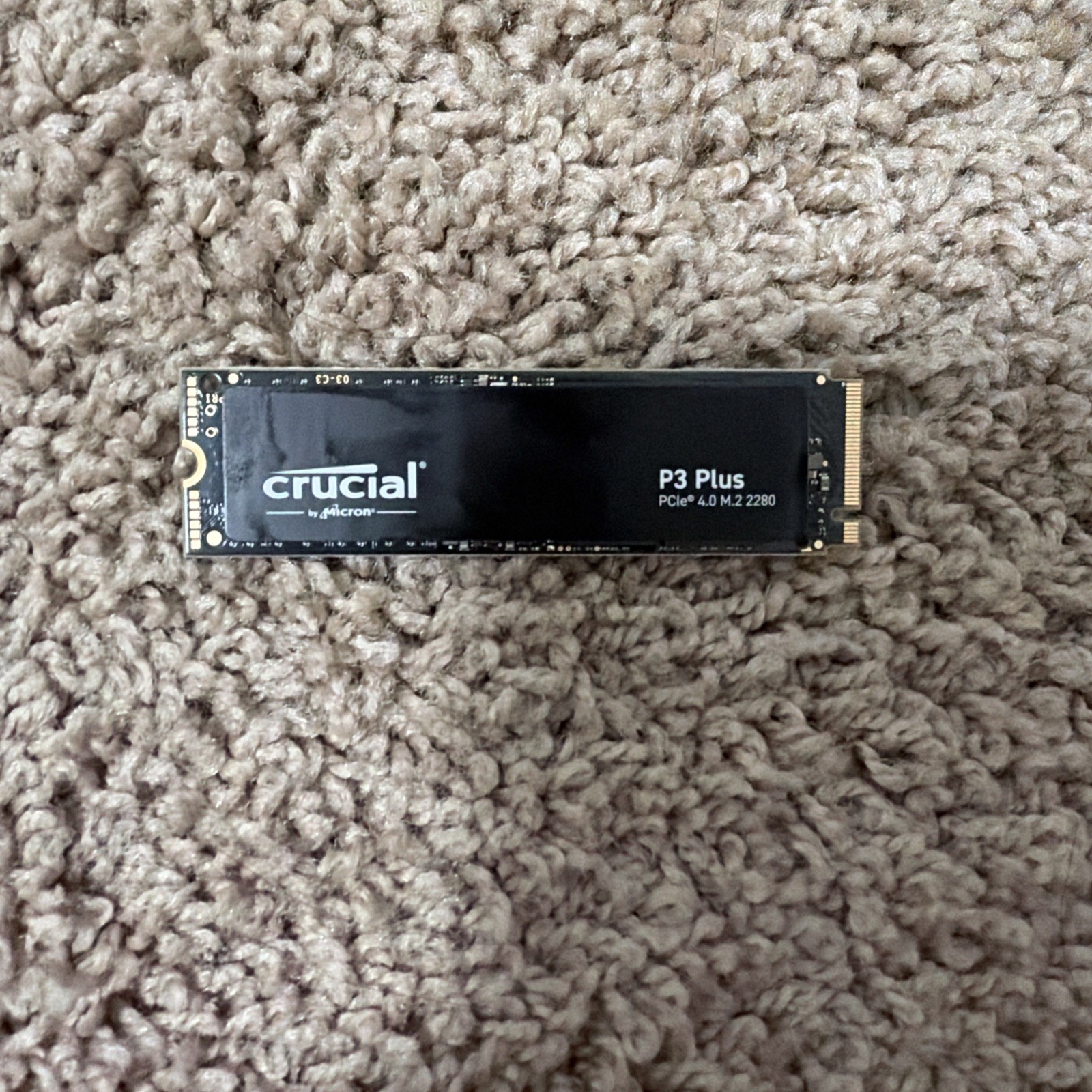 Crucial P3 Plus 4TB PCIe Gen4 3D NVMe M.2 SSD