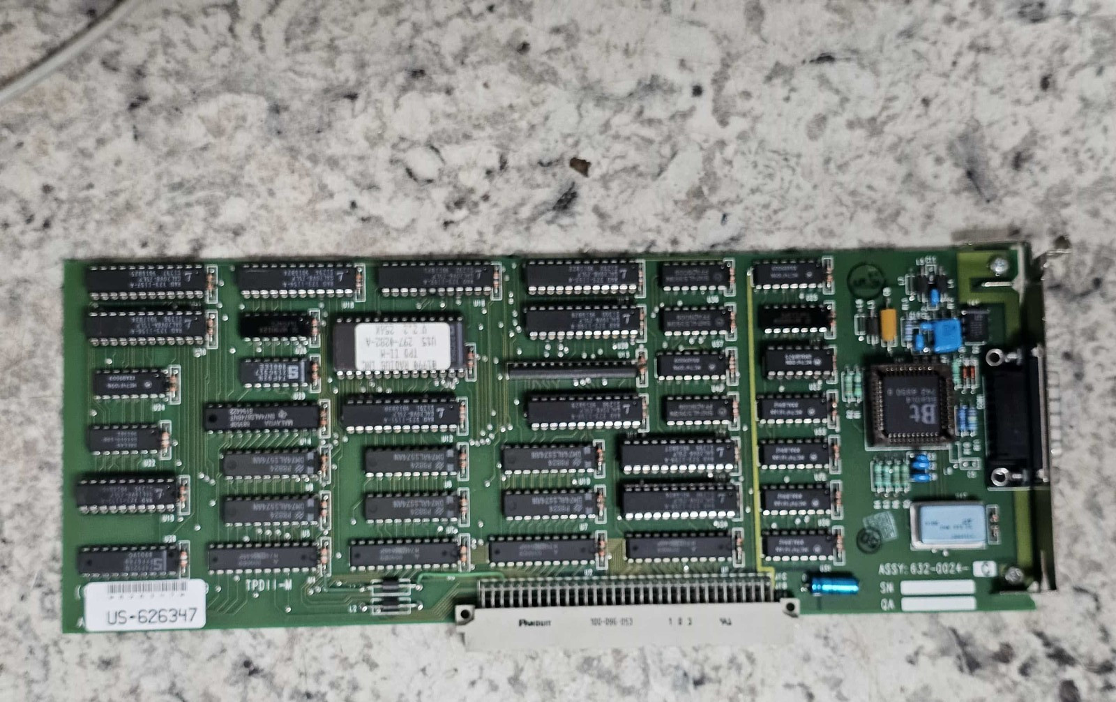 RADIUS TPD II-M NUBUS VIDEO ADAPTER BOARD APPLE MAC TWO PAGE DISPLAY TPDII-M
