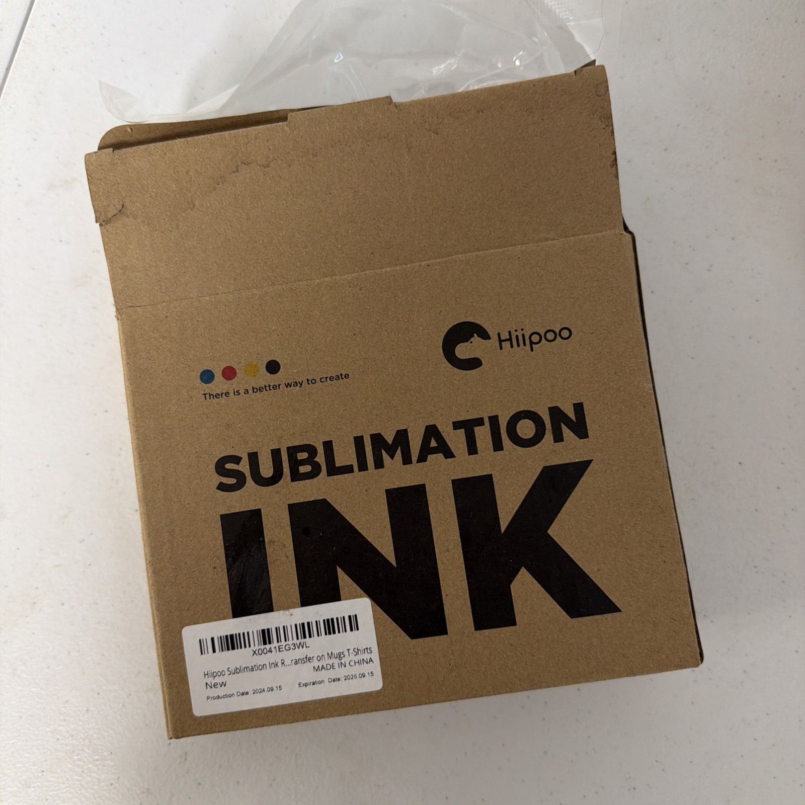 Hiipoo 440ML Sublimation Ink Refilled Bottlescompatible for ET2400 ET2720 ET2760