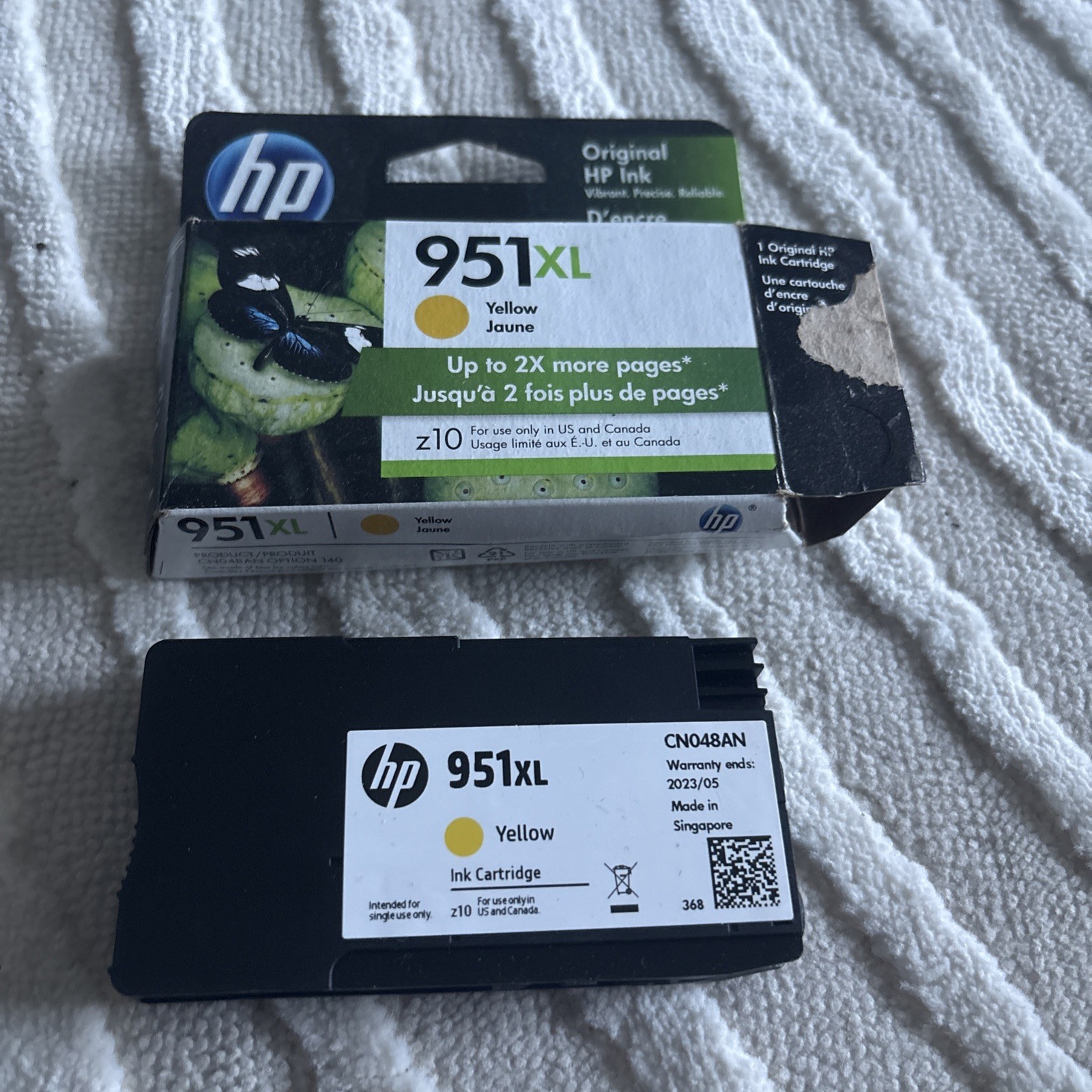 HP 951XL Yellow Ink Cartridge - Expired May ‘23